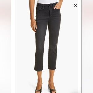 Le Pixie Sylvie High Waist Slim Straight Leg Jeans Sz 30 $228 NEW